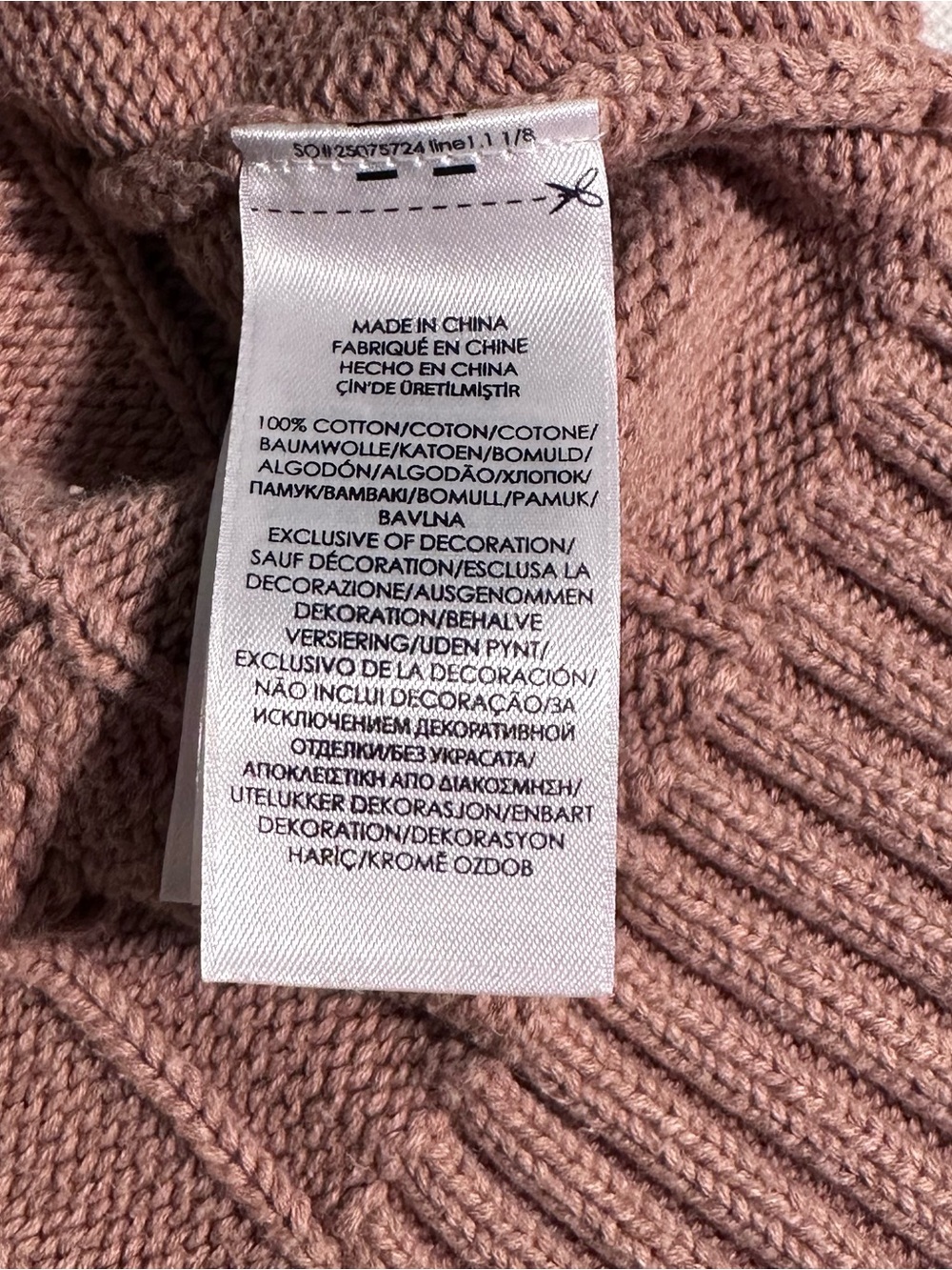 Polo Ralph Lauren Cable Knit Rolled Neck Cotton Tan Sweater Womens Size S - Picture 9 of 9